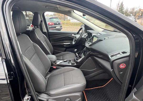 Ford Kuga cena 64900 przebieg: 131000, rok produkcji 2017 z Turek małe 326
